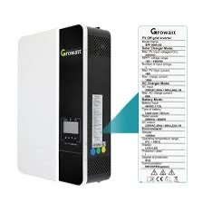Onduleur hybride Growatt SPF 5000 ES – 5kW / 48V