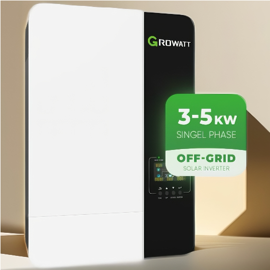 Onduleur hybride Growatt SPF 5000 ES – 5kW / 48V