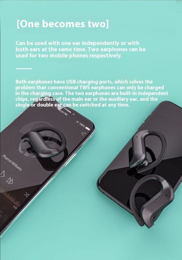 Casque Bluetooth pour les affaire & Sport